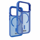 Blu Element Chromatic Kick Compatible with MagSafe Case for iPhone 17 Pro - Light Blue-Extra camera protection with fold-out Kickstand for landscape viewing