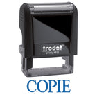 Trodat Printy 4911 Climate Neutral Self-Inking Stamp - "COPIE"-High-quality stamp with nontoxic, water-based ink