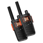 Cobra RX380 Weather-Resistant 40-Channel Walkie Talkie - 32-mile Range - 2 Pack-10 selectable tones help you distinguish between different parties