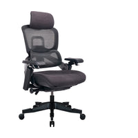 TygerClaw - Fauteuil de Direction de Bureau en Maille avec Réglages Multi-Fonctions et Support Ergonomique-Le dossier en maille respirante associé à une assise en tissu doux vous garde au frais et à l'aise toute la journée