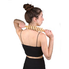 BIOS Living - Rouleau de massage en bois-Libere les tensions musculaires et amelior la circulation sanguine