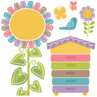 TREND enterprises Rainbow Garden Bulletin Board Set - 40" - 32 Pack-The variety & versatility of elements in this set help you cultivate empathy and readiness to learn