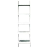 Nexxt Hadfield 5 Tier Shelf, White, 67" x 18" x 13-1/2"-Measurement & weight capacity: overall shelf measures 18"L x 66"H and 14" in depth. significant height means you have over 5 feet of the beautiful display, creating maximum storage space. each shelf holds up to 10 pounds, feel confident placing items with a little more weight on each wall shelf
