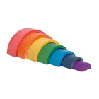 TickiT - Arches d'architecte arc-en-ciel en bois - Ensemble de 7-5