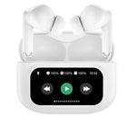Adesso Xtream T3 In-Ear Bluetooth Wireless Earbuds with Dual Mic - Touch LCD Case - White-6