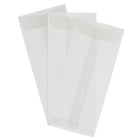 JAM Paper #14 Policy Envelopes, 5 x 11.5, Translucent Vellum Clear, 100 Pack (2851327g)-Closure: Gum