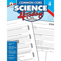 eBook: Carson Dellosa 104815-EB Common Core Science 4 Today - Grade 4-You will receive two emails: one confirming your entire order, and one with a "Download Software" buttonYou can download immediately or return to your email to download later