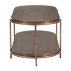Zuo Niju Coffee Table - Brown-3 year limited warranty