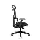Kopplen - Chaise de bureau ergonomique à dossier haut en polyester-Le soutien lombaire à ressorts avec design de taille divisée améliore l'intégrité ergonomique.