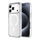AXS ULTRA CLEAR Magsafe Compatible Phone Case for Apple iPhone 17 Pro-Anti-UV material offers a crystal clear design 