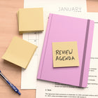 Sticky Self-Stick Notes - 3" x 3" - Yellow - 24 Pack-3" x 3"