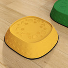 Qaba Ladybug Kids Balance Stepping Stones - Non-Slip Balance River Stones - Multicoloured-Bright colors enhance visual development and colour recognition in toddlers 