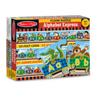 Melissa & Doug Alphabet Express Floor Puzzle, 10' x 6-1/2", 27 Pieces (LCI4420)-Theme/design: Alphabet