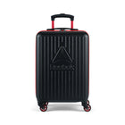 Reebok Hoop 21.5" Hardside Carry-On Luggage - Black-Telescopic trolley handle ergonomically designed for comfort and durability with multi-stage locking heights with reinforced top and side handle