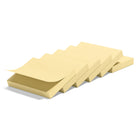 Staples Recycled Stickies Self-Stick Notes - 1-3/8" x 1-7/8" - Yellow - 12 Pack-Repositionable adhesive won't mark paper and other surfaces