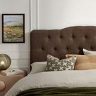 Modway Annabel Premium Linen Blend King Headboard - Cocoa-7 Adjustable Mount Positions