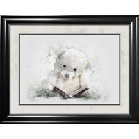 Teddy Bear - Framed Print - 36" x 28"-High-quality art print professionally matted and framed