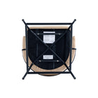 Manhattan Comfort - Gracie tabouret de bar moderne en similicuir 22" - beige et noir - lot de 3-Garantie limitée du fabricant de 30 jours