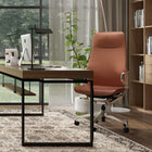 Nexten Pro Full Height Back Office Chair - Black-Standard height back gives good support