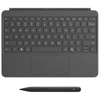 Microsoft Surface Pro 12" Keyboard with Slim Pen - English - Slate-The smooth-matte palm rest is durable enough for everyday use, offers a sleek look, and is easy to wipe clean