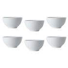 Maxwell & Williams - Bases Blanche Bol de Riz - 12.5 cm - Paquet de 6-Lave-vaisselle