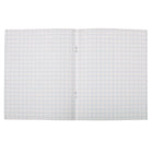 North American Paper Inc. Exercise Books - 7" x 9" - 1cm Graph - 40 Pages -25 Pack-Coverstock, various colours