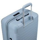 Travelite Epicure 24" Hardside Medium Checked Spinner Luggage - Niagara Mist-Integrated hidden ID card holder