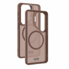 Blu Element Chromatic Kick with Magnets Cell Phone Case for Galaxy S26+ - Brown-Impact resistant