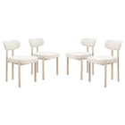 Zuo Aurea Dining Chair - Light Grey - Set of 4-Assembly required