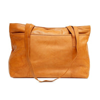 Ashlin Melia Classic Ladies Tote Bag with Long Straps - British Tan-Classically styled, this streamlined tote bag features 2 long straps, Ashlin®'s Inside Organizer, double handles and an outside zippered pocket