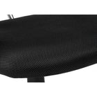 Monarch Specialties 7260 Multi-Position Office Chair - Black Mesh -Seat height: 16.75 in. to 21.25 in. H; seat dimensions: 18 in. W x 17 in. D; weight capacity: 280 lbs