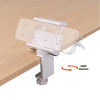 Intekview Swivel Clamp-On Power Bar Desk Mount - 2 Pack-8