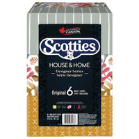 Scotties Facial Tissue - 126 Sheets - 2-Ply - 6 Pack-Hypoallergenic and dermatologist approved