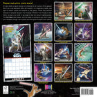 Sellers Publishing Inc. - Calendrier mural 2026 - Cat Wars - Anglais-En prime : calendrier de septembre à décembre 2025