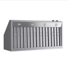 KUCHT KRH480-SS 48" 1200 CFM Under‑Cabinet Range Hood with Digital Controls - Stainless Steel-Equipped with two LED lights this seamless design pro-style range hood will give you better visibility while cooking and enhance the look of your pro-style Kucht range