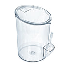 Azar PET Container - 8.5" L x 13.75" H - Clear-Item made of PC/PET