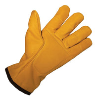 IMPACTO® 650-20 XGRAND Paire Gant Antichocs, doigts complets, coussinet gel dans la paume, tout en cuir-1