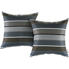 Modway Outdoor Patio Single Pillow - Stripe-Plush Polyester Fiber Filling