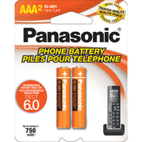 Panasonic HHR-4DPA/2B Replacement Phone Battery-Replacement battery for Panasonic DECT 6.0 and KX-TG4300 series cordless phones