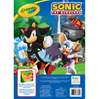 Crayola Colouring Book - 96 Pages - Sonic The Hedgehog-SONIC CHARACTERS: Kids will love these colouring pages adorned with beloved characters like Sonic, Tails, Shadow, and Knuckles