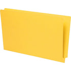 Pendaflex Reinforced Yellow End-Tab File Folders - Legal Size - 50/Box-Assign separate colours to different categories within your shelf system