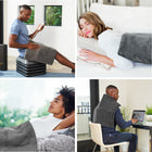 Pure Enrichment PureRelief XXL Heating Pad-Moist heat therapy option: Provides deeper penetration for more effective muscle relief.