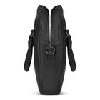 Champs Onyx Leather Slim Briefcase - Black-2 inner pen holders