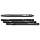 Sharpie Felt Tip Pens – 0.4mm – Black – 4 Pack-Ink won't bleed through paper and is acid-free and archival-quality