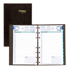 Blueline - 2026 Agenda quotidien MiracleBind CoilPro Rechargeable - 8 po x 5 po - Noir - Bilingue-12 mois: janvier 2026 - décembre 2026