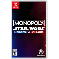 Monopoly: Star Wars Heroes vs. Villains for Nintendo Switch-Step into the star wars galaxy with a bold new twist on monopoly. experience iconic cinematic moments while competing with family and friends across iconic locations from every era of the saga