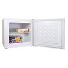 Koolatron Mini Upright Freezer - 1.2 cu ft - White-Space-saving design with flat back and recessed door handle