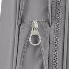Bugatti Amsterdam Softside Carry-on Luggage - Grey-Interior lining, with tightening straps, a mesh zipper pocket, and two open pockets for your shoes or other items