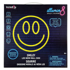 Incredible Group Illumin8 Smiley Neon Led Sign-USB Plug In