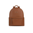 Design Lambert Inc - Le Miles - Sac à dos en cuir vegan, affogato-2 compartiments principaux